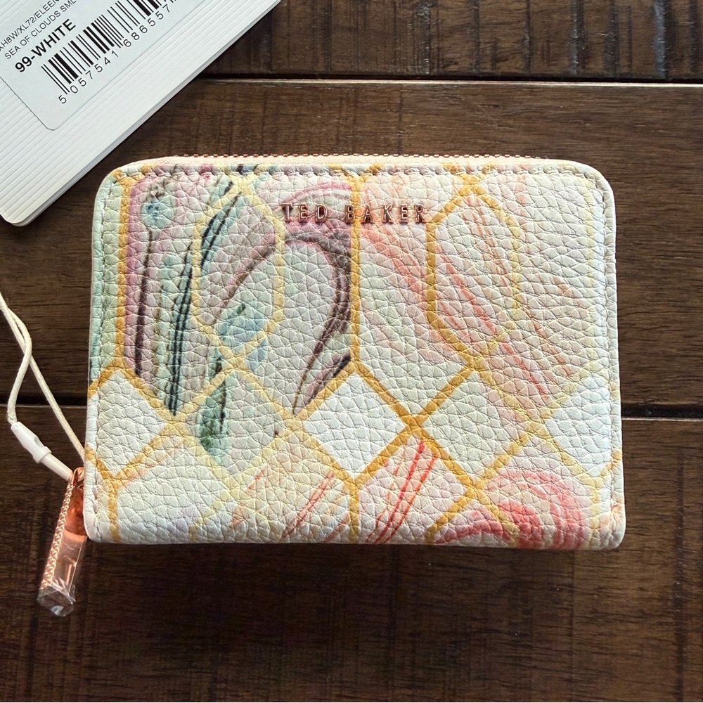 NWT Ted Baker Zip Wallet